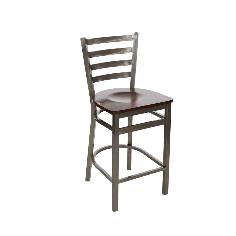 Lima Ladder Back Clear Counter Height Stool