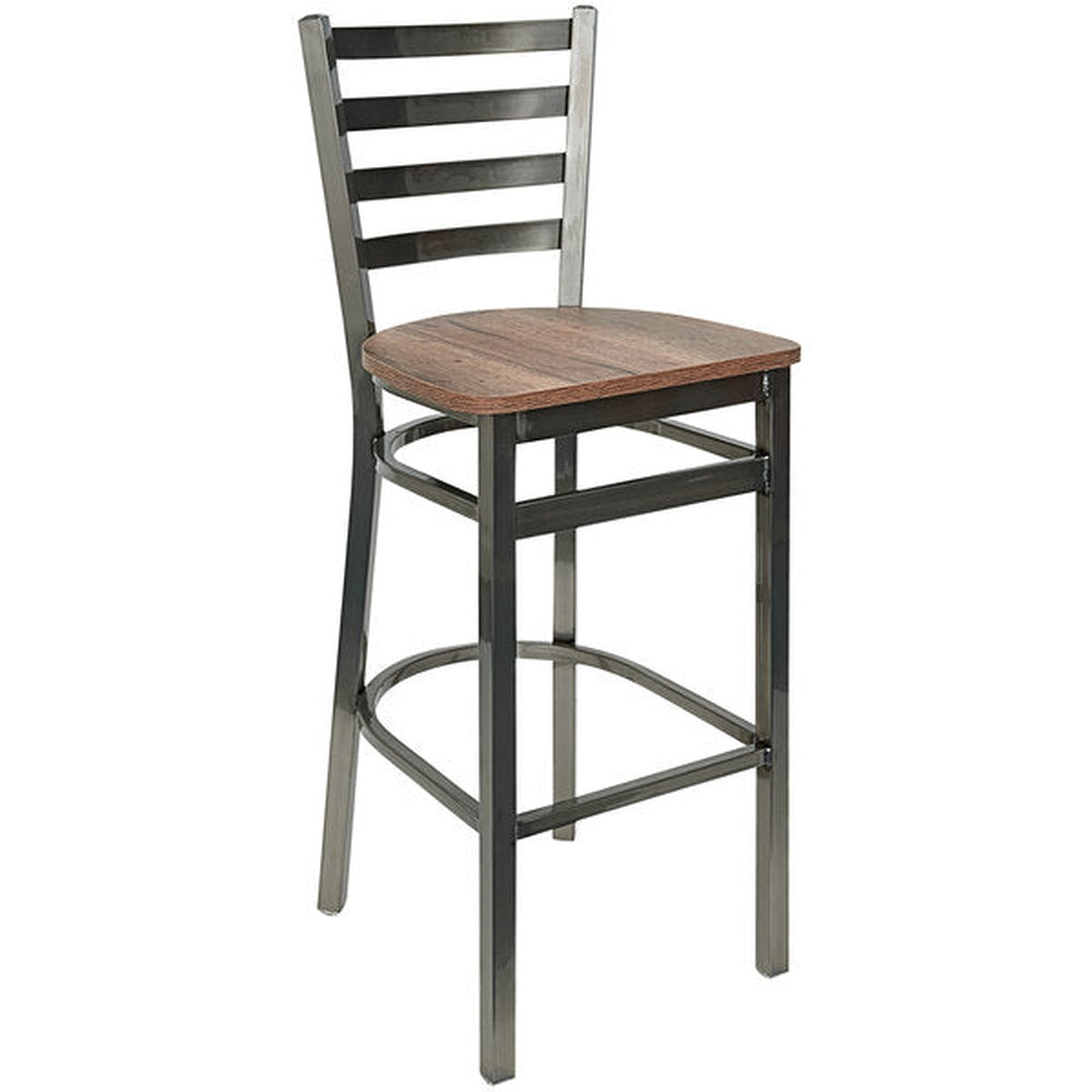 industrial seating lima trent clear bar stools