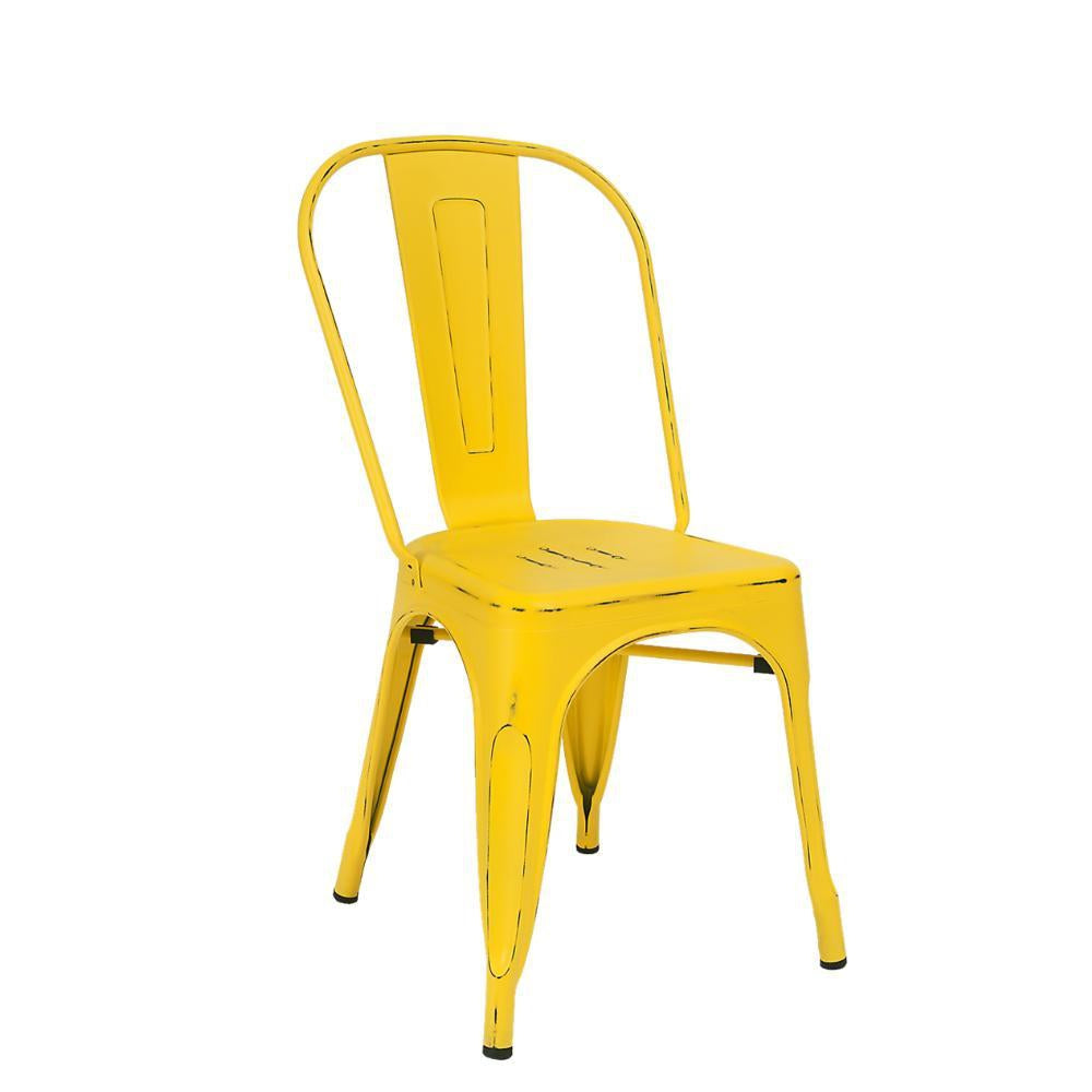 indoor steel chair