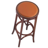 european bentwood backless bar stool