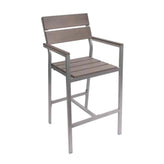 outdoor furniture seaside arm barstool bfm ph201bgrtk sg