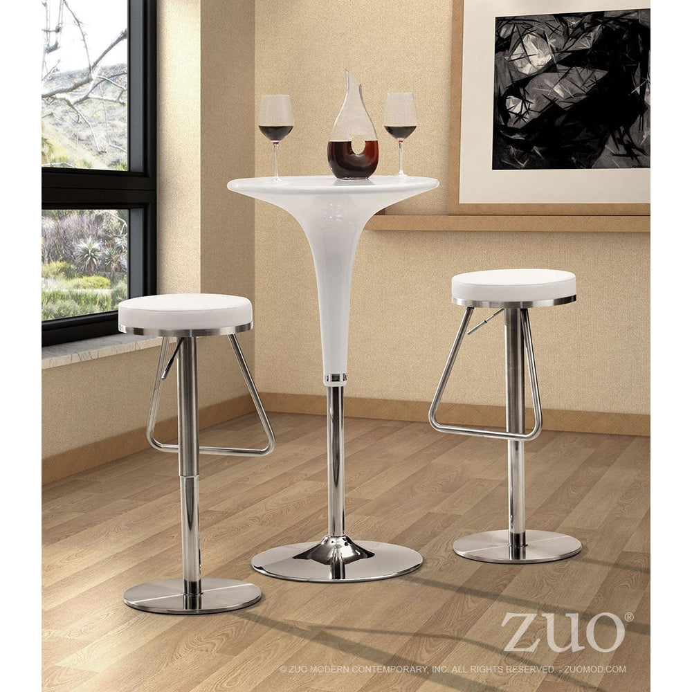 soda barstool white