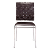 zuo criss cross dining chair