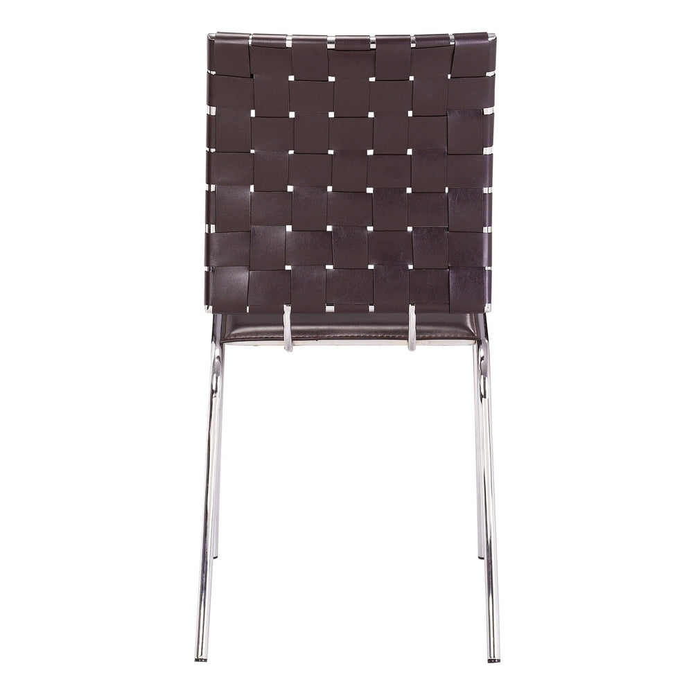 zuo criss cross dining chair