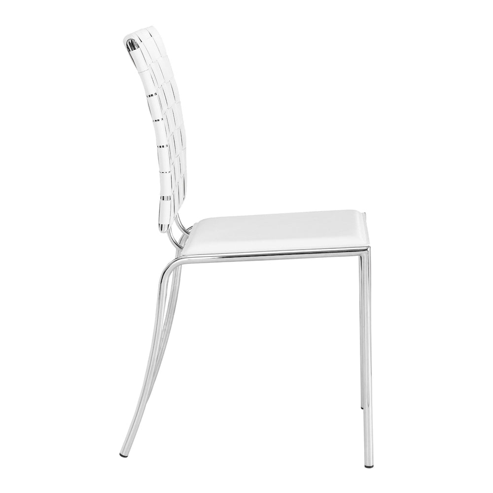 zuo criss cross dining chair