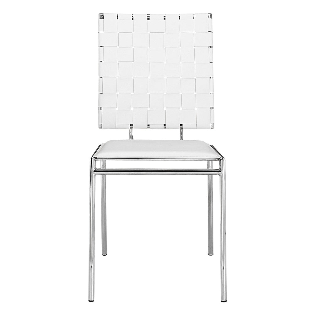 zuo criss cross dining chair