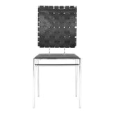 zuo criss cross dining chair