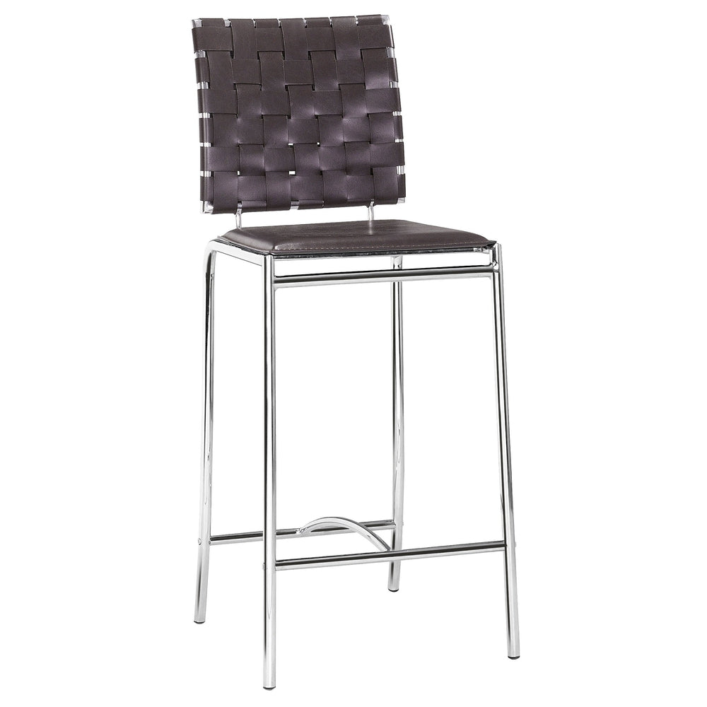 zuo criss cross counter height barstool