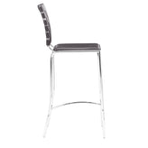 zuo criss cross counter height barstool