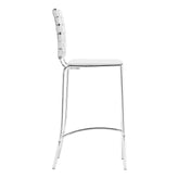 zuo criss cross counter height barstool