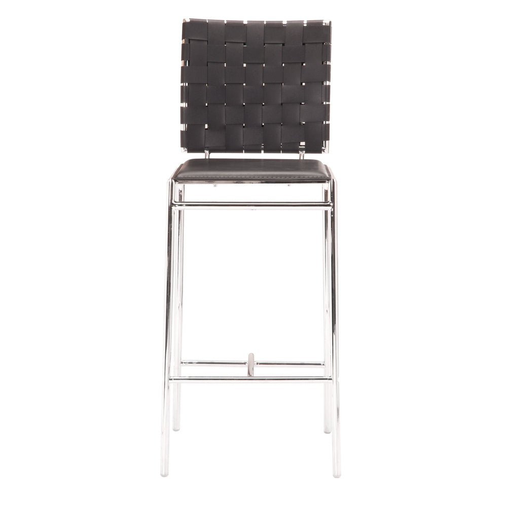 zuo criss cross counter height barstool