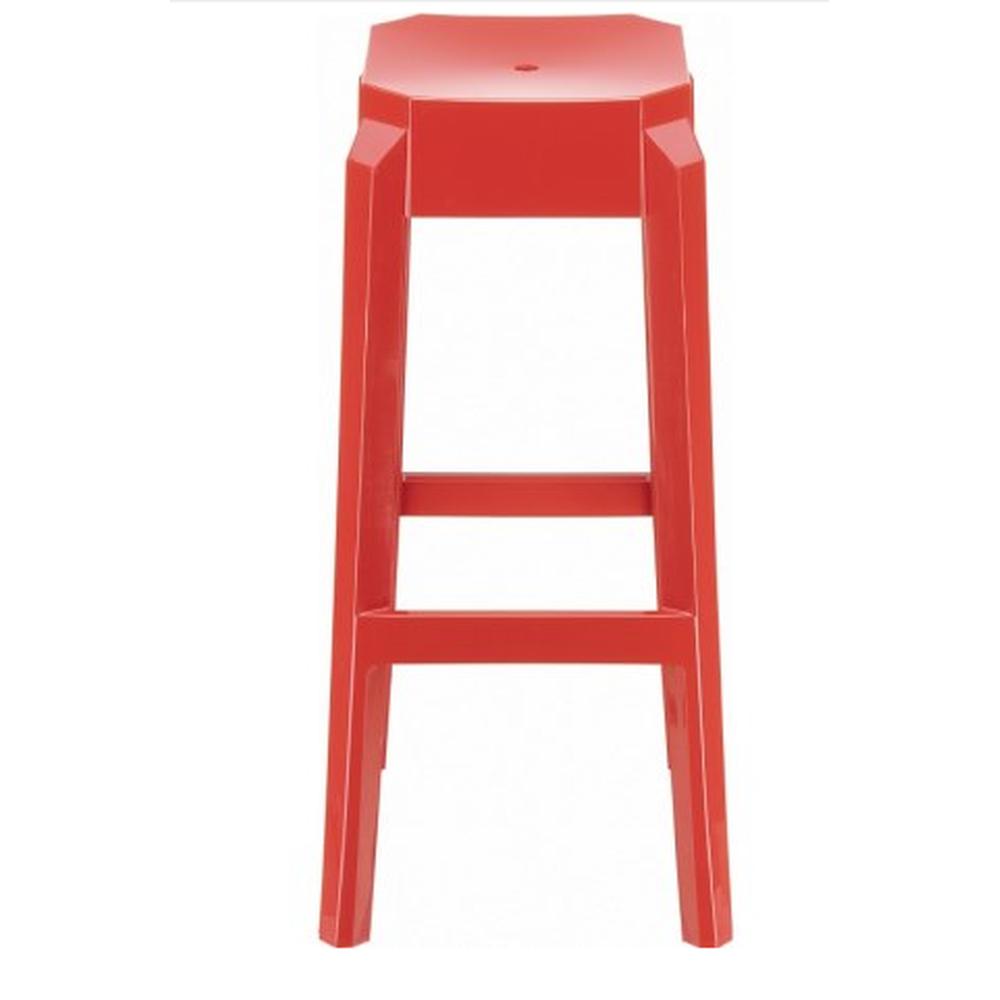 fox polycarbonate bar stool clear transparent isp037 tcl