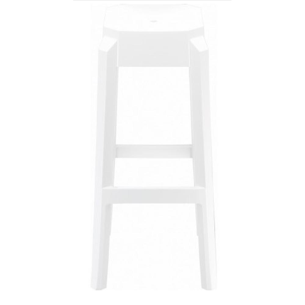 fox polycarbonate bar stool clear transparent isp037 tcl