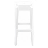 fox polycarbonate bar stool clear transparent isp037 tcl