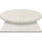 3mm manufactured table tops white ash