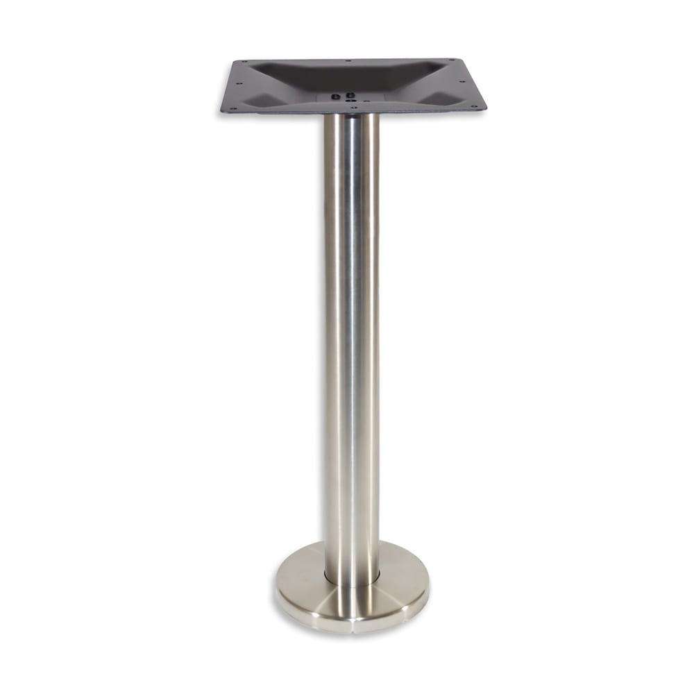 4000 Series Bolt Down Stainless Steel Outdoor Table Bases