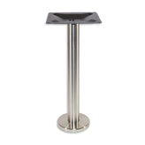 4000 Series Bolt Down Stainless Steel Outdoor Table Bases