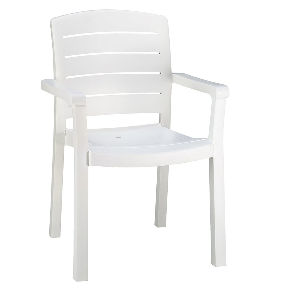 Acadia Classic Resin Dining Armchair