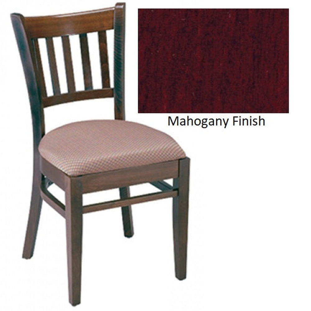 Vertical Solid Wood Dining Chair