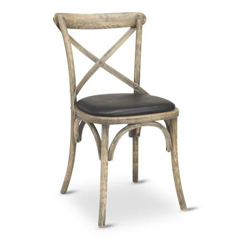 crossback solid wood dining chair 99