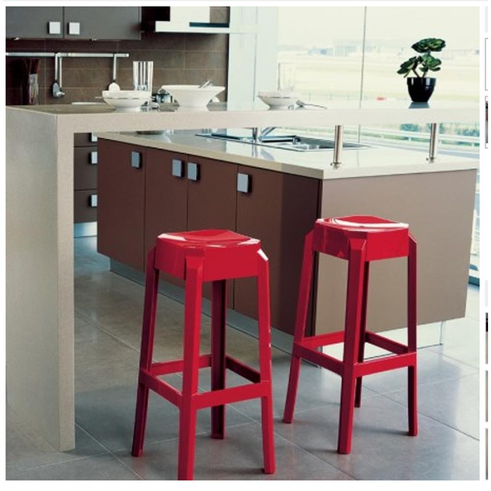 fox polycarbonate bar stool clear transparent isp037 tcl