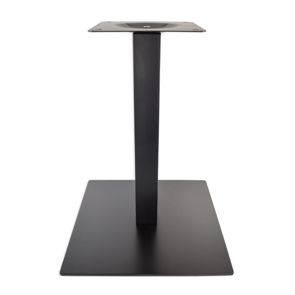 positano outdoor 17 square matte black table base