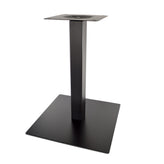 positano outdoor 17 square matte black table base