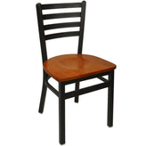 lima ladder back side chair