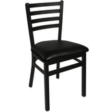 lima ladder back side chair