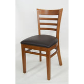 Custom Modern Ladder Back European Beechwood Side Chair