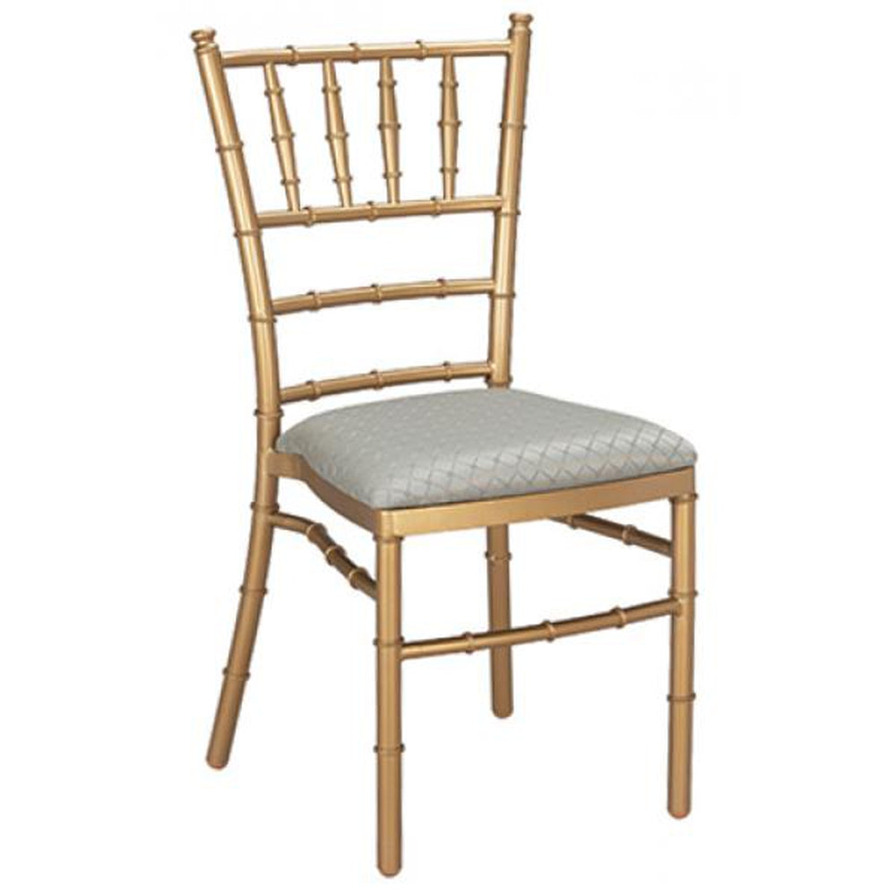 chiavari gold metal dining chair 99