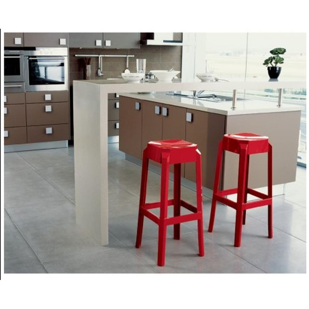 fox polycarbonate bar stool clear transparent isp037 tcl