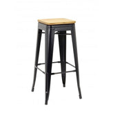 astor metal tolix style backless bar stool 99