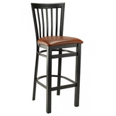 wyndham black metal bar stool 99