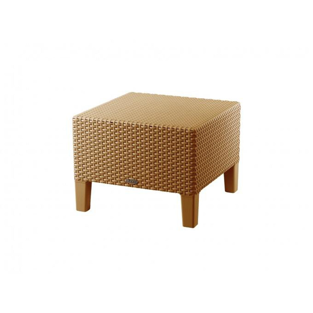 magnolia flat rattan stylish side table black