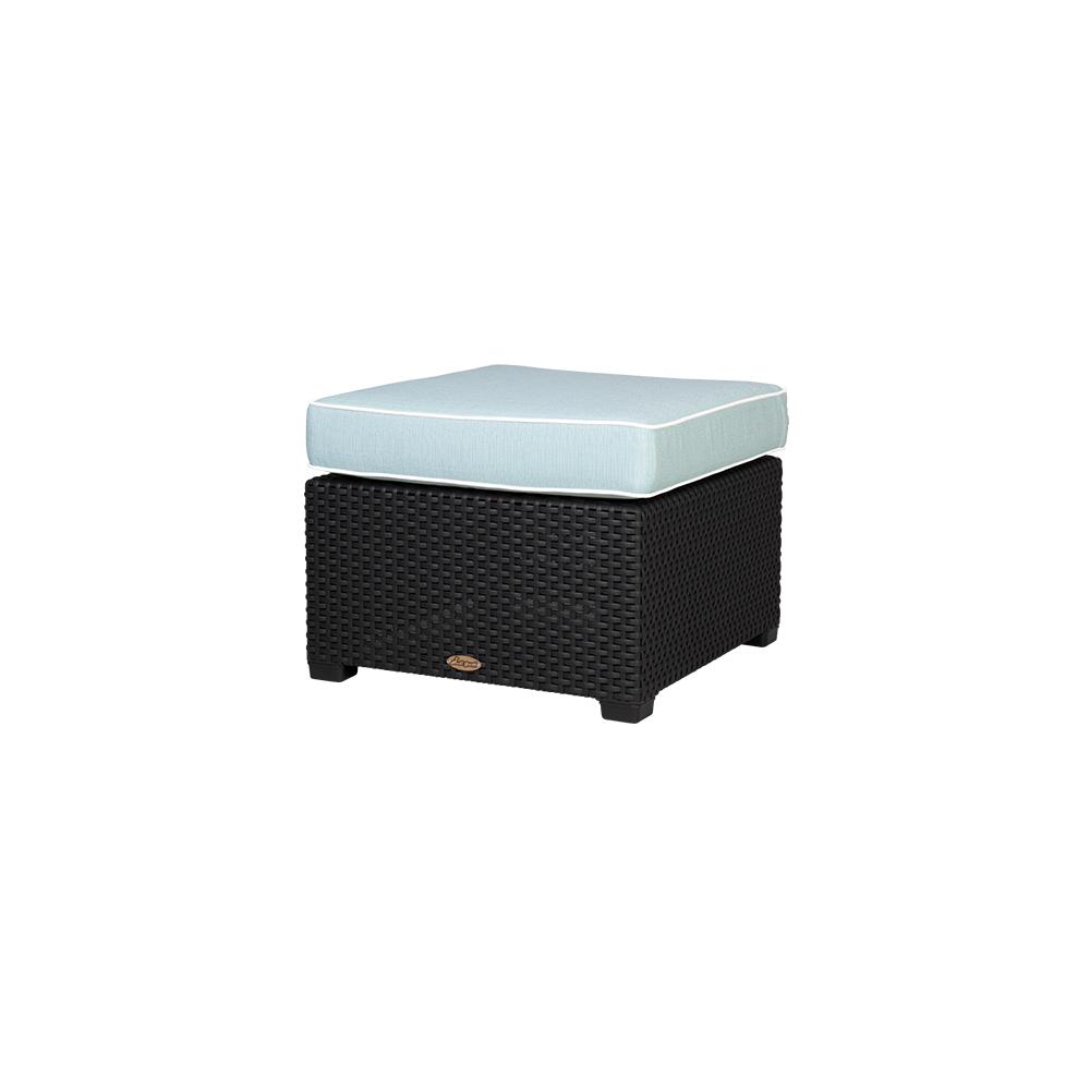 Magnolia Outdoor Flat Rattan Style Ottoman