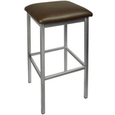 industrial seating lima trent clear backless barstool