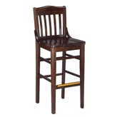 schoolhouse solid wood bar stool 99