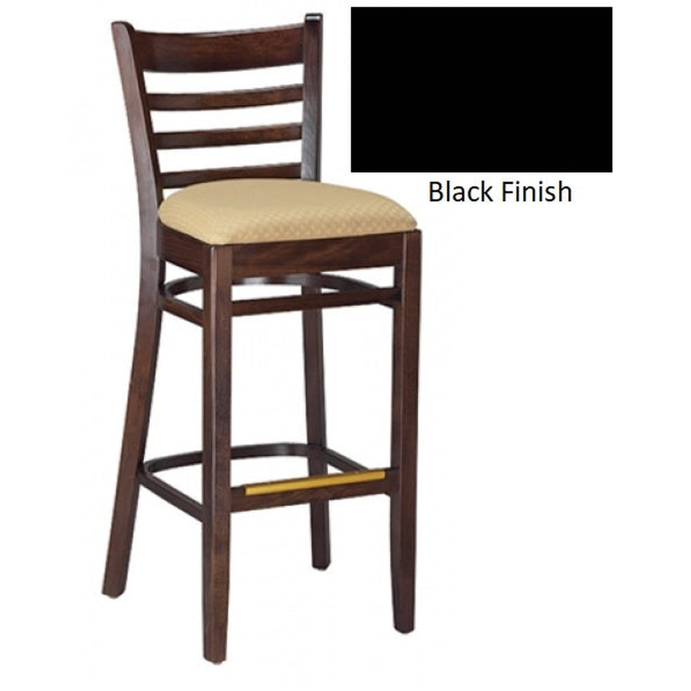 Ladderback Solid Wood Bar Stool