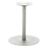 fs stainless steel 316 pole zinc coated round base1