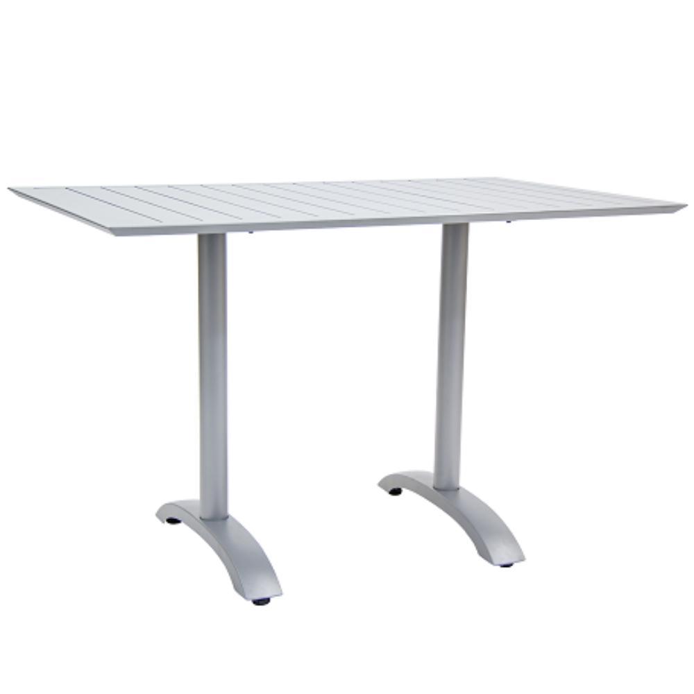 outdoor aluminum table with base