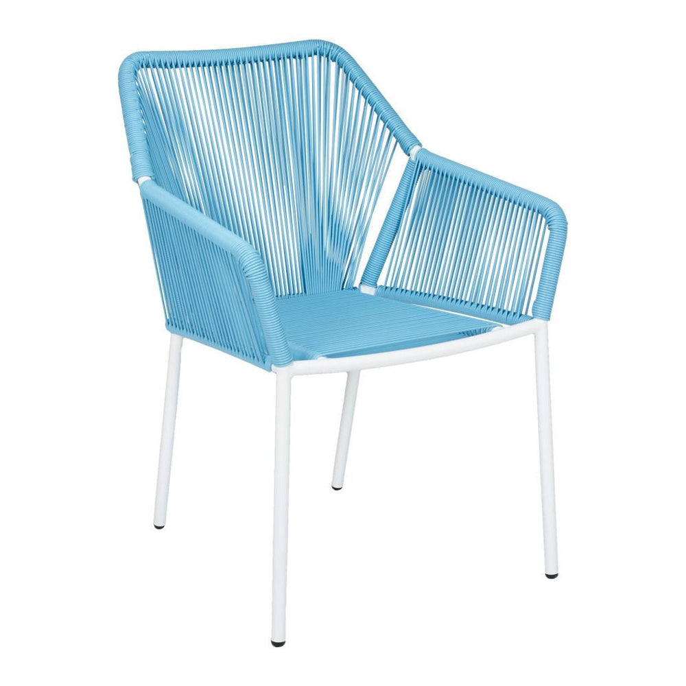 fs aruba armchair sky blue