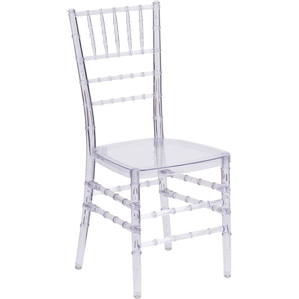 flash elegance crystal ice stacking chiavari chair