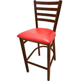 os metalwood ladderback barstool