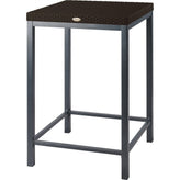 russ modern rattan stylish bar table black