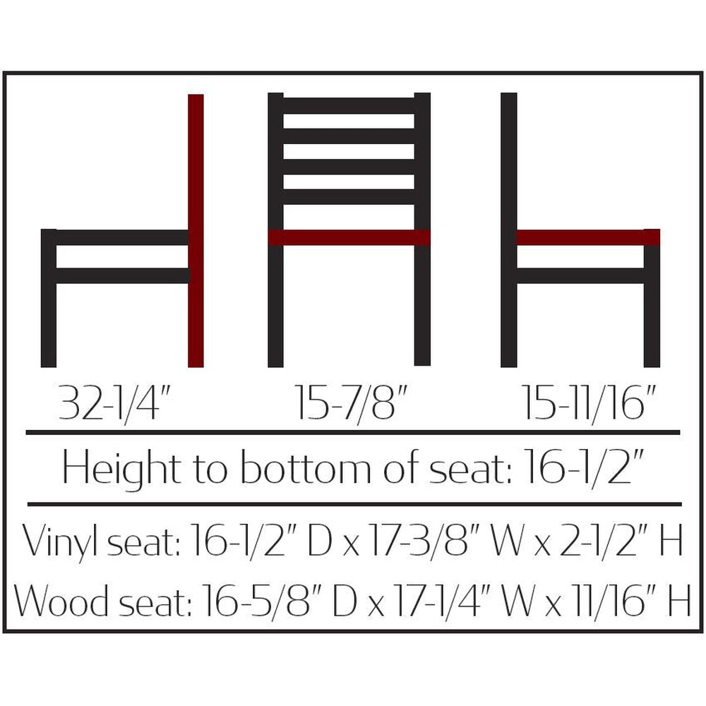 Standard Ladderback Chair