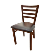 os metalwood ladderback chair