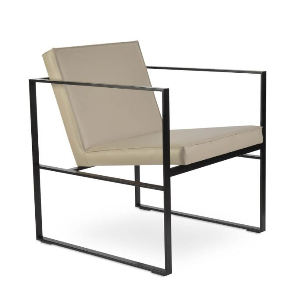 Cube Metal Arm Chair