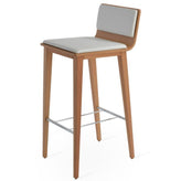 Corona Wood Bar Stool