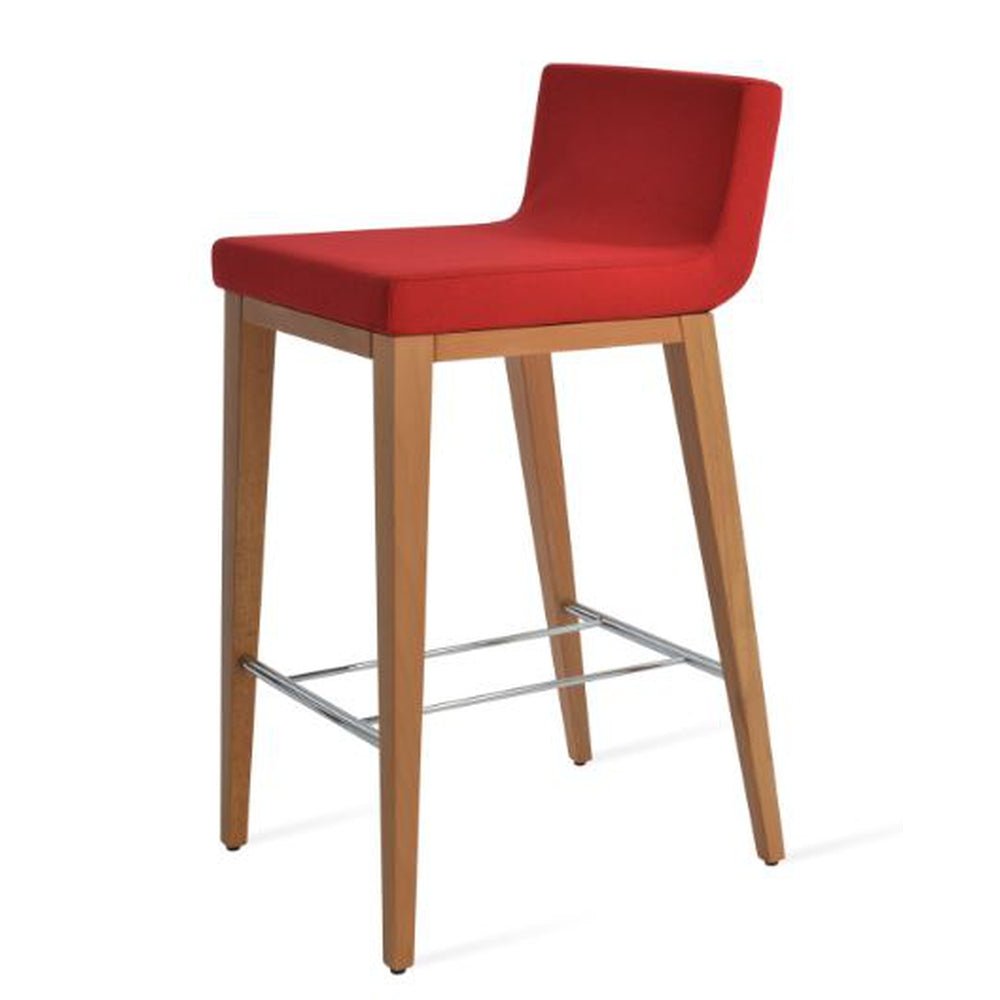 Dallas Wood Stool